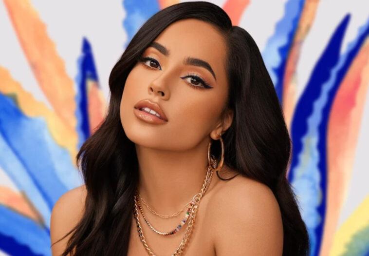 Becky G's poignant and lovely performance at WrestleMania Becky G e1643088640161