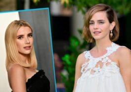 Emma Watson laughs at the confusion with Emma Roberts in Harry Potter