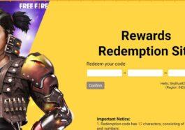 Free Fire Redeem Code