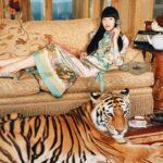 Gucci used a real tiger