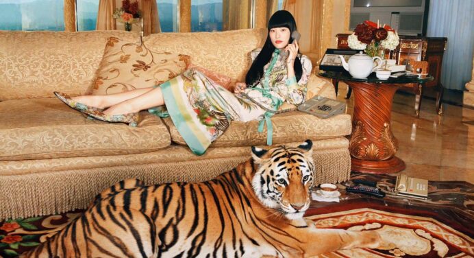 Gucci used a real tiger in the latest campaign; People said – Stop selling the goods of wild animals