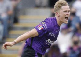 Nathan Ellis was the pick of the Hobart quicks taking 3 41 in the BBL clash with Brisbane.