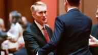 Sen. James Lankford Talks With Guests During An Event Saturday At Embassy Suites In Norman. Kyle Phillips / The Transcript