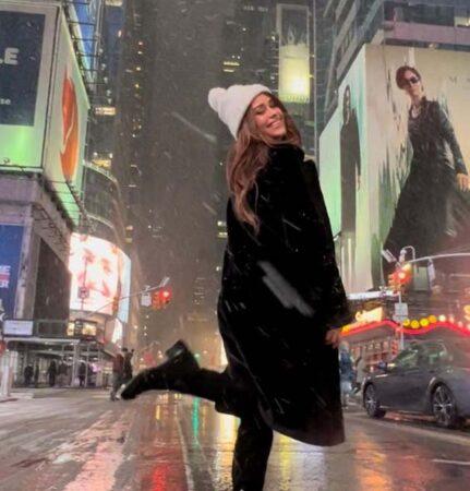 Yanet Garcia Flaunts Her Luxury Coveted Bag Strolling on the Streets of New York 2022