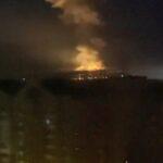 Explosions reported outside Kiev Russia attacks thermal power plant north of the capital of Ukraine