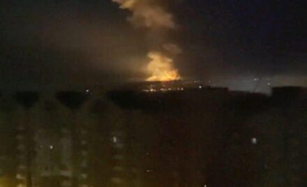 Explosions reported outside Kiev Russia attacks thermal power plant north of the capital of Ukraine