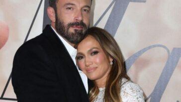 Jennifer Lopez and Ben Affleck.