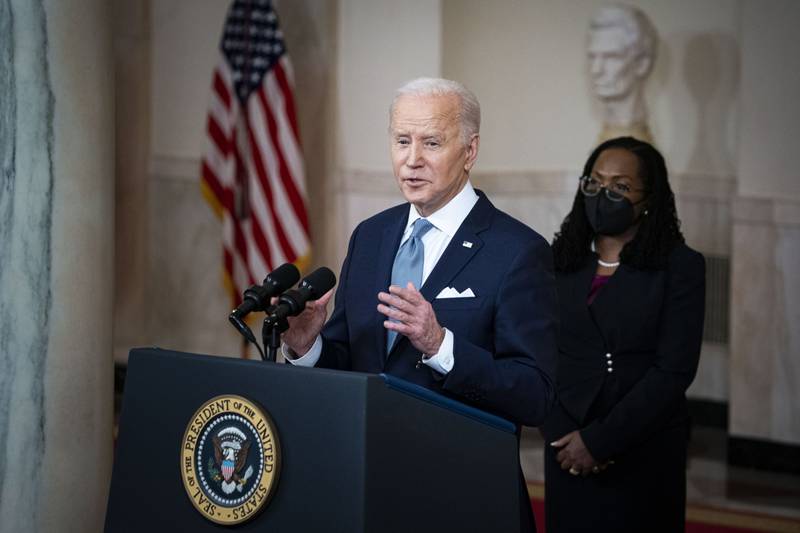 Joe Biden warned that if the sanctions do not stop Putin the other alternative will be to go