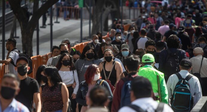 Mexico registered 15,638 cases and 380 deaths from COVID-19 in the last 24 hours