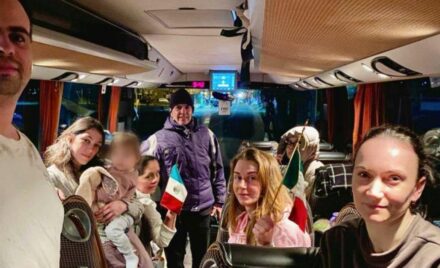 The first Air Force flight departs on Sunday to repatriate Mexicans who left Ukraine for Romania