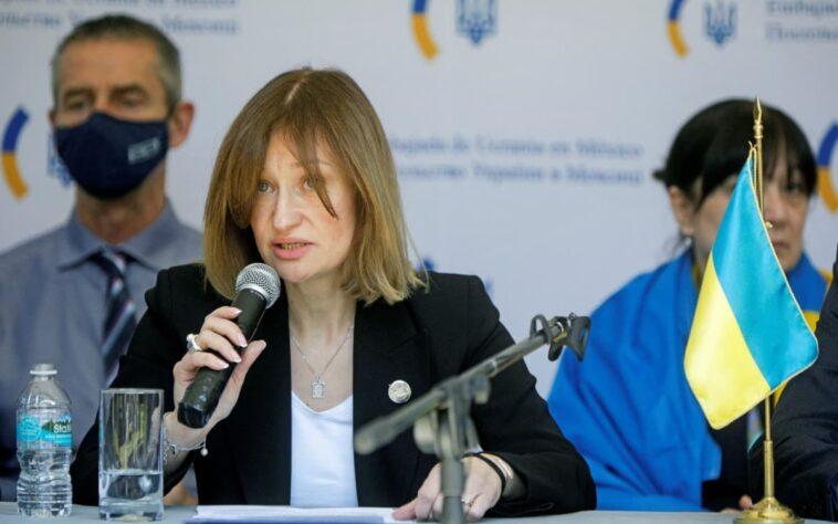 embajadora ucrania mexico romper relaciones rusia guerra invasion 24022022