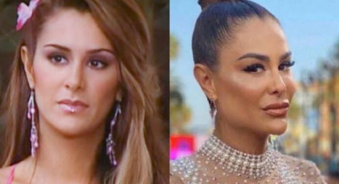Ninel Conde makes an impact by showing how she looked 18 years ago on Televisa