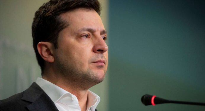 Volodymyr Zelenskyy goes to the front in Kharkiv, eastern Ukraine