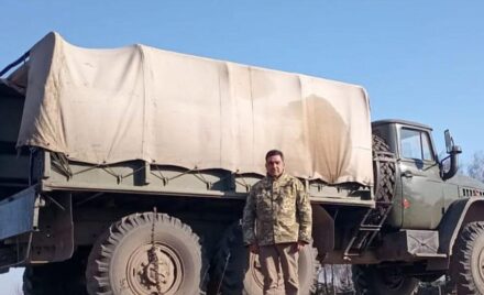 A former Chilean policeman sold a truck he worked on and joined the Ukrainian army