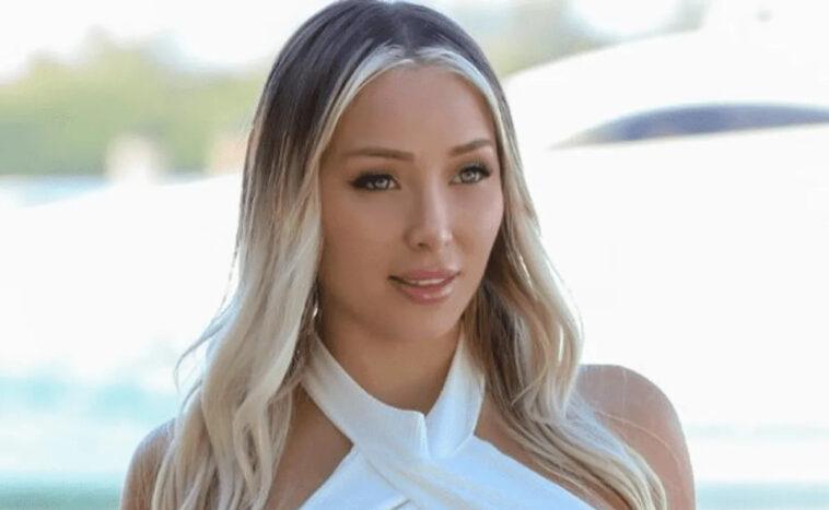 Daniella Chávez beats the hearts of her fans by modeling her lace underwear Daniella Chavez beats the hearts of her fans by modeling her lace underwear