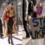 European fashion weeks show lukewarm messages and between the lines in the face of the invasion in Ukraine