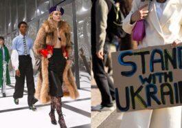 European fashion weeks show lukewarm messages and between the lines in the face of the invasion in Ukraine