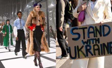 European fashion weeks show lukewarm messages and between the lines in the face of the invasion in Ukraine