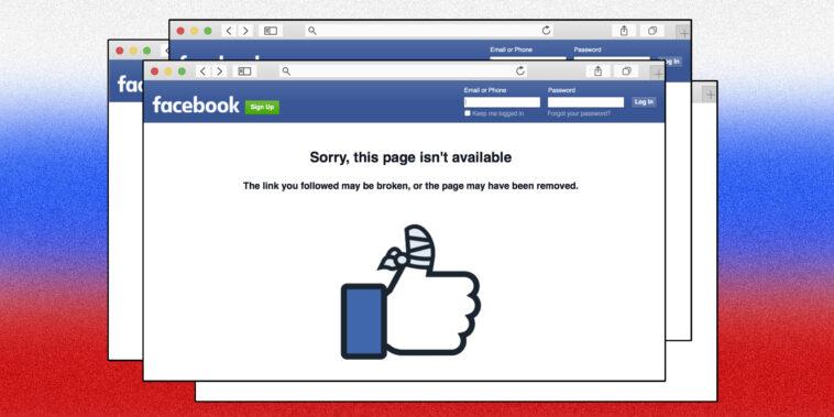Facebook and Twitter are officially blocked in Russia access to YouTube is beginning to disappear and fakes will be jailed