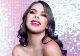 Lizbeth Rodriguez shines on the street with a swimsuit with band aids