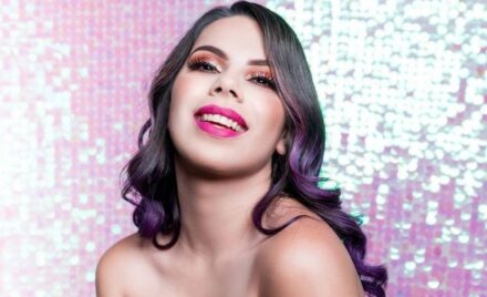 Lizbeth Rodriguez shines on the street with a swimsuit with band aids