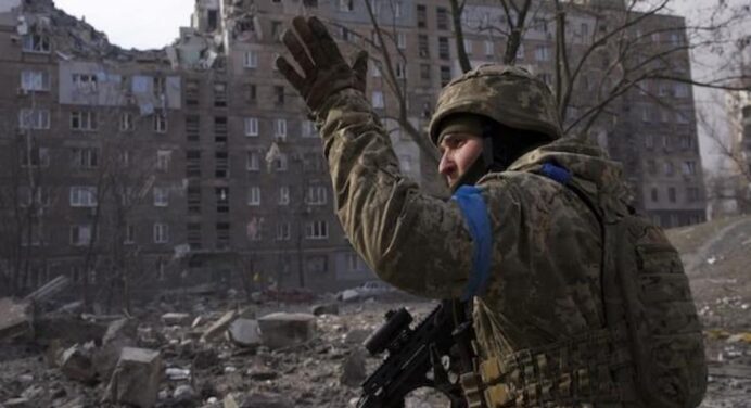 In apparent attempt to cut off weapons routes and deliveries, Russian forces attack Odessa port