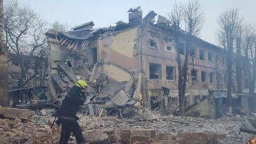 Russia bombed civilian areas in the cities of Dnipro and Lutsk