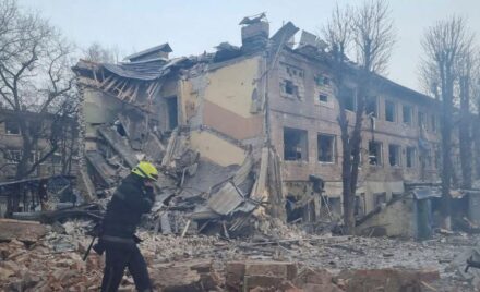 Russia bombed civilian areas in the cities of Dnipro and Lutsk