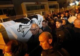The funeral of Yvan Colonna in Corsica