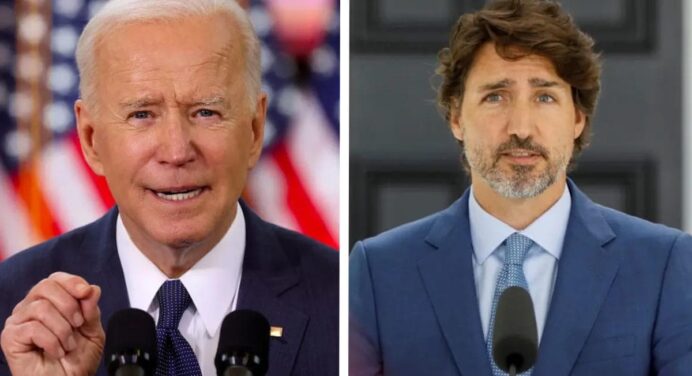 Russia sanctions US President Joe Biden and Canadian Prime Minister Justin Trudeau