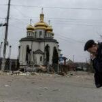 Ukraine denounced that since the beginning of the Russian attacks 59 places of worship were damaged Ukraine denounced that since the beginning of the Russian attacks 59 places of worship were damaged