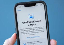iPhone How to configure Face ID to be able to unlock the phone with the mask on