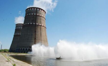 nuclear power plant in Zaporozhye