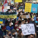 russia ukraine protest