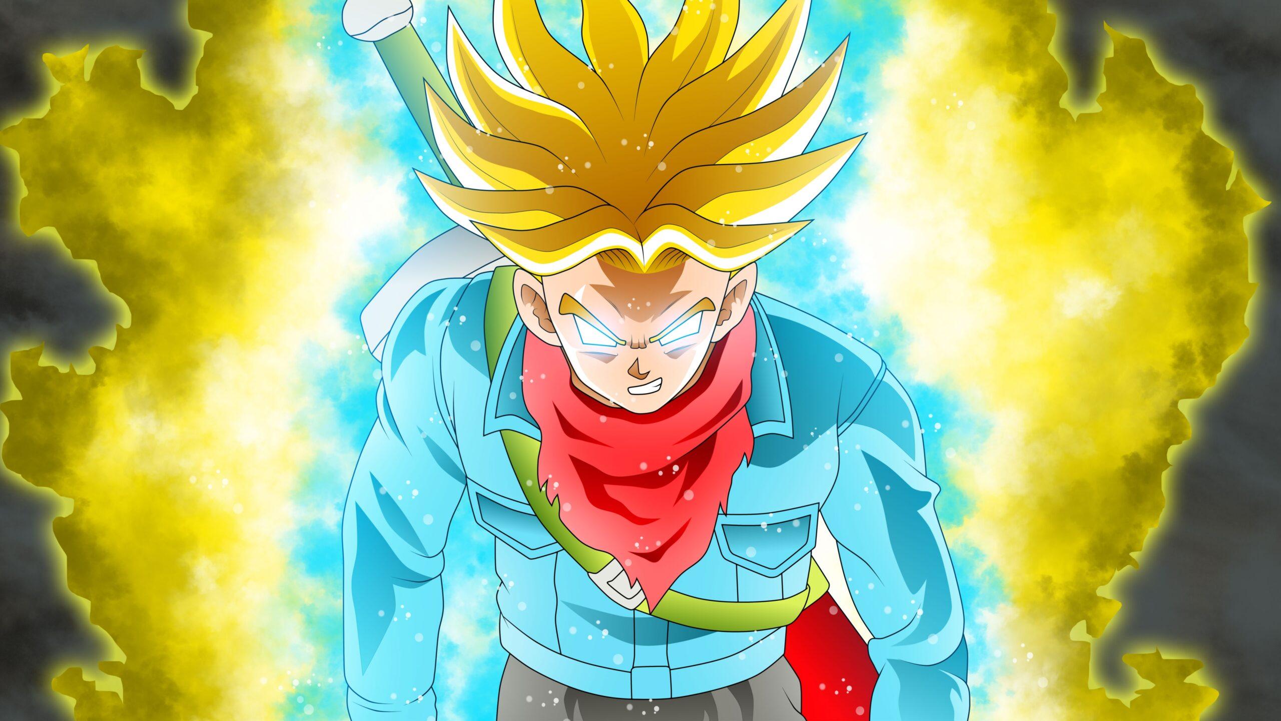 trunks super saiyan scaled