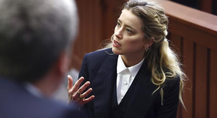 Amber Heard’s reaction in full trial when listening to audio where Johnny Depp says he hates her