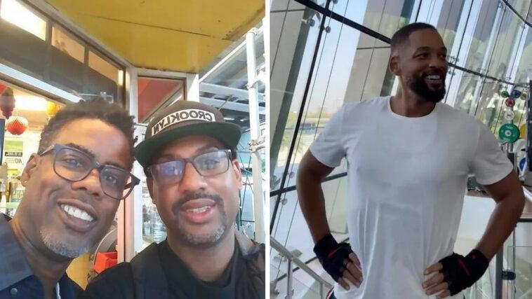 Chris Rock's brother wants to fight Will Smith in a boxing match Chris Rocks brother wants to fight Will Smith in a boxing match