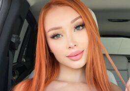 Daniella Chavez takes off everything and shows even her anginas in a string swimsuit Photo