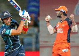 Rahul Tripathi caught a wonderful catch by jumping in the air Shubman Gill kept watching
