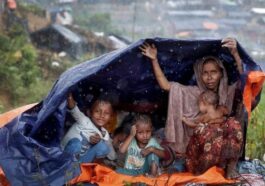 The BJP has told the hand of Rohingya Muslims behind the Jahangirpuri violence