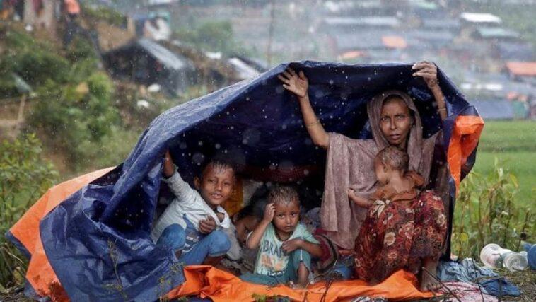 The BJP has told the hand of Rohingya Muslims behind the Jahangirpuri violence