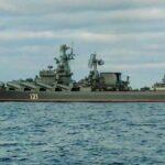 The missile cruiser Moskva