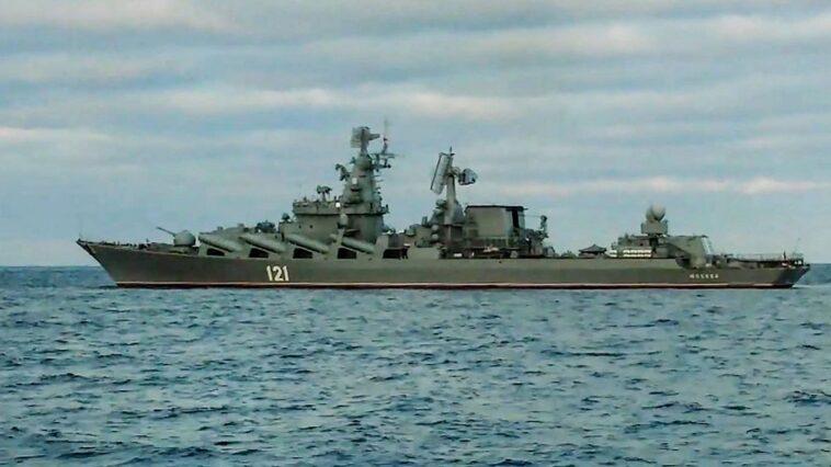 The missile cruiser Moskva