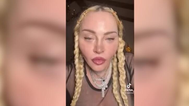 large Madonna worries her fans with a mysterious TikTok video