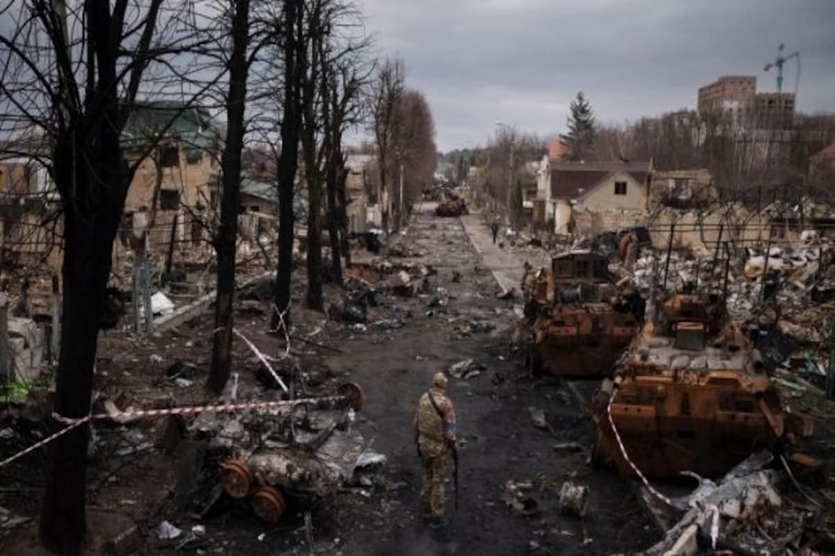video of the murder of captured Russians near Kyiv