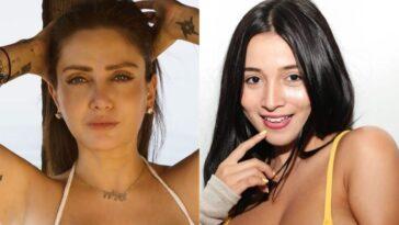 Celia Lora shows little buttons and Pandora Kaaki is encouraged to drop the bra