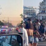 Chaos at New Jersey beach leads to curfew