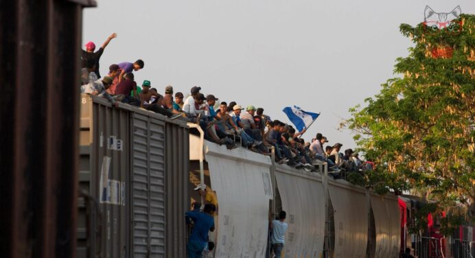 Five migrants found dead inside a train car at the border