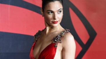 Gal Gadot dazzles in braless style dress and expensive diamonds