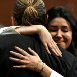 Body language of Camille Vasquez, Johnny Depp's lawyer, reveals how she feels about him Johnny Depp and Camille Vasquez